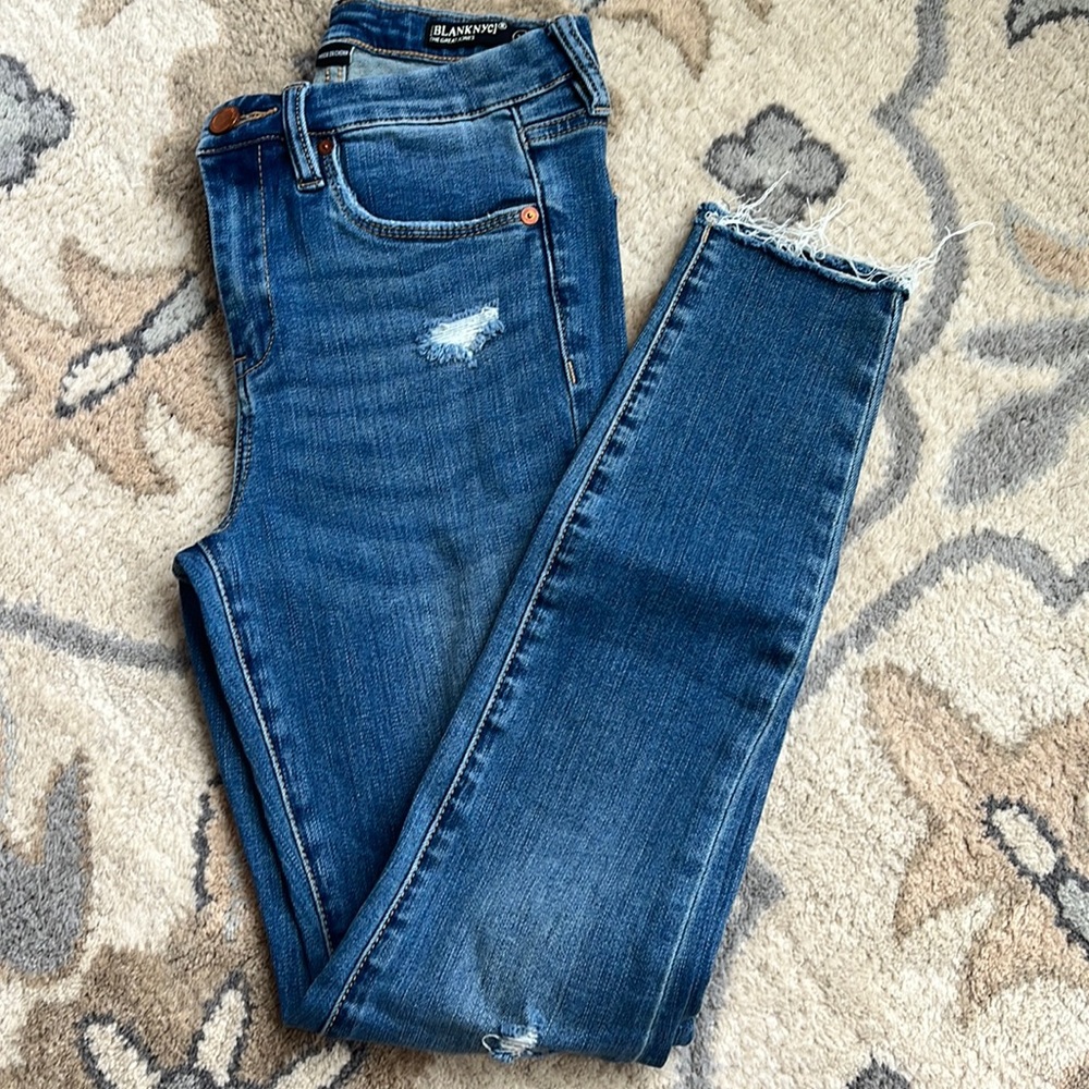Blank NYC The Great Jones Skinny High Rise Jean